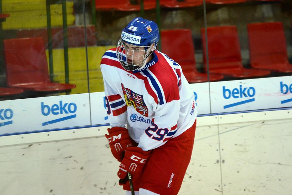 Kryštof Hrabík v dresu U18